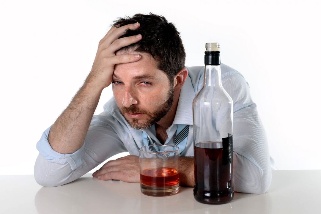 Behandlung von Alkoholismus mit Tropfen Alcozar
