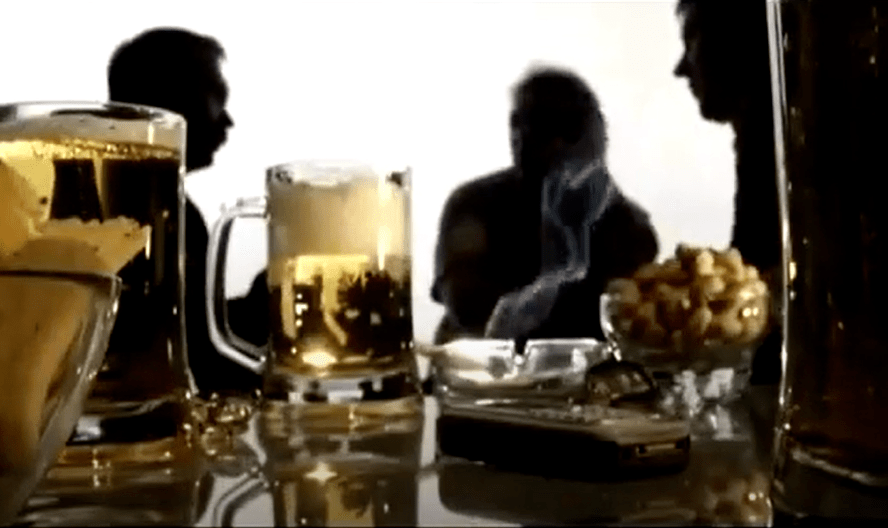 Alkoholkonsum in einem männlichen Unternehmen